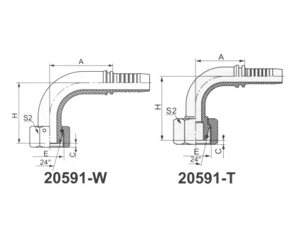 玉树90°内螺纹